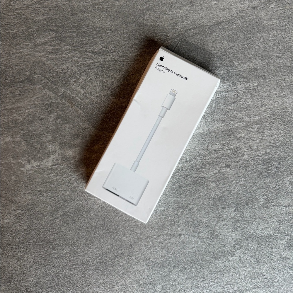new in box Apple Lightning to Digital AV Adapter